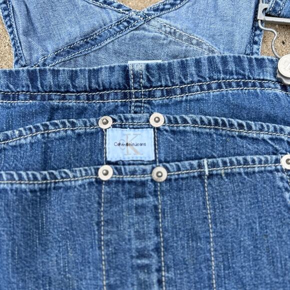 Calvin Klein Jeans Women's Denim Overalls - Size Medium - Picture 3 of 6
